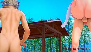 Boku No Hero Hentai 3D Bakugou Katsuki Fucks Uraraka Ochako Todoroki Shoto Fucks Momo Yaoyorozu Orgy Animation Porn