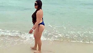 yo, wanna know what happened? my slutty latina wife met a guy on the beach and banged him raw!