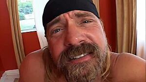 Lauren Phoenix takes Brian Surewood's cock deep in her ass for intense anal action