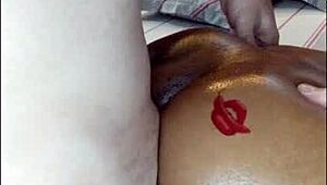 White Bull Fucks and Impregnates Hotwife Slut in Raw Gay Action