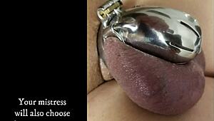 damn, your pathetic penis belongs to your wife now in male chastity hypno 01!
