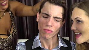 She FACELICKS a MALE SNACK in VORE FETISH