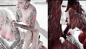 Sabrina Sabrok Dominates with Financial Control, Deepthroat Blowjob, and Intense Doggy Fucking