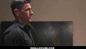 Smallxxxhd - Skinny Blonde Breezy Bri Screwed Hard by BFF's Stepdad to Climax.
