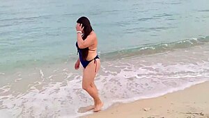 yo, wanna know what happened? my slutty latina wife met a guy on the beach and banged him raw!