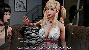 Complete Gameplay Of Pale Carnations Part 12 With Blonde And Redhead Milfs.