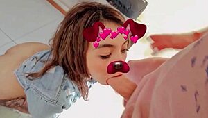 Two university friends give me a blowjob