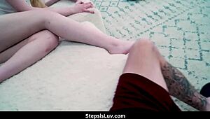 Summertime Seduction: Celestina Blooms Seduces Cody Carter with Big Ass and Tits