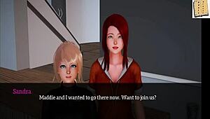 This is my new family episode 127, with small tits and hentai action.