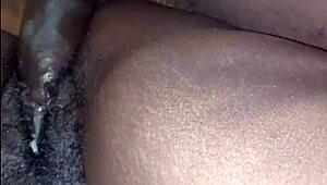 oh, that thick ebony pussy with interracial fucking!