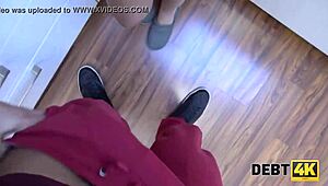 Debt4k student girl can't pay rent but got perfect forms for cash deal. gotta help her out quick!