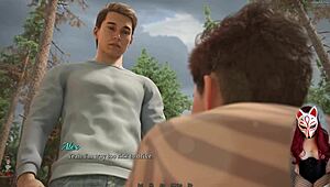 Dreamland - ep 13 fishnet and corset - the best costume for a porn game