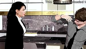 ain't no side piece in this hentai cartoon tale