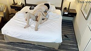 Petite teen rides cock roughly