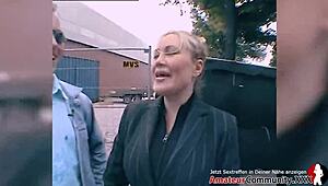 german milf gets down and dirty in wild session