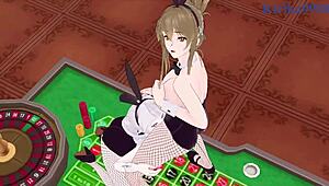 Kusuha Mizuha and Cagalli Yula Athha Chitose and Kisaragi and Nine in Intense Lesbian Play - Super Robot Wars Alpha & V & Mobile Suit Gundam Seed Hentai