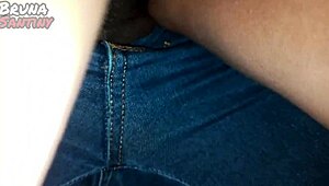 Bruna Santiny's Wild Park Encounter with Big Black Cock!