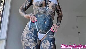 Melody Radford Tries On Sheer Micro Bikini In Behind The Scenes Haul