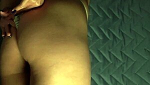 hey, wanna see these tight sexy panties on her curvy butt and pussy with blue nails?