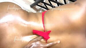 Perfect Round Ass Ebony Pounded On Staircase By A Neighbour