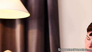 Bending over for big black cock to pound his tight hole.