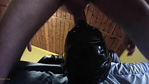 laura on heels amateur 2021 rough blowjob and deepthroat on black sexy outfit