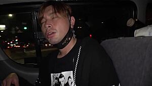 Asian cutie gets facial in homemade video with big tits