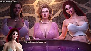 sexy stepmom: 'look at my huge tits, everyone!'