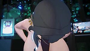 ruan mei in anime hentai adventure