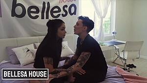 leigh raven and nikki hearts licking each other's shaved pussy! 🔥