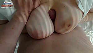 Big Boobs Stepmom Craves Step Son's Hands on Her Body!