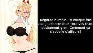 Hentai femdom assplay with chainsawman character