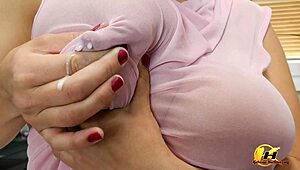 Milking Breast So Much to Glass, Wanna See Me Drink It?