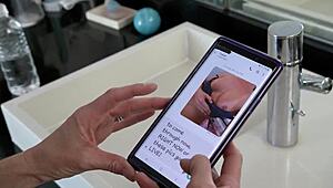 Busty lexi luna negotiates with husband's boss for cash