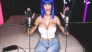 big tits babe asmr dirty talk hands free cum