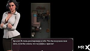 Lust Epidemic hentai babe gets inserted deep and cum covers chest.