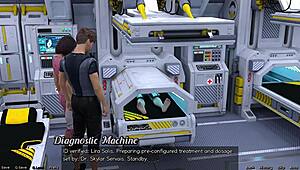 Stranded in Space 41: Shy Emo Girl Needs Help in This Wild Game. I Feel for Her!