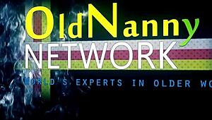 Old nanny and horny lesbian matures play together in fingering and licking session