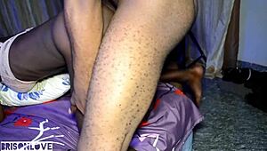 Passionate Move from Bed to Ground to Fuck Her Curvy Body