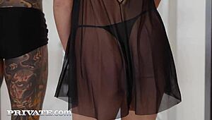 Chloe Chevalier’s first anal debut at Private, wow! 😍