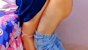 young latina student sucks me off until i cum in her mouth