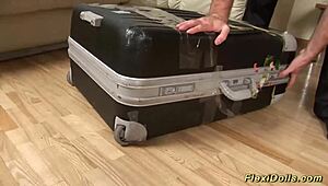 omg, check this real flexidoll getting anal fucked hard! 😍