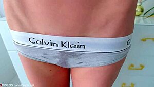 Hot stepsister teases me and lets me cum in her panties