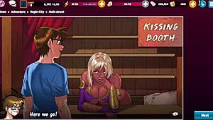 Exploring Bunny's House in Harem Heroes Adventure