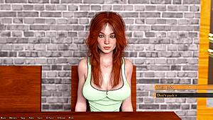 Damn, Helping the Hot Redhead President in Being a Dik 06!