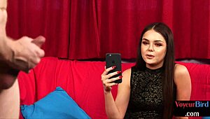 I pound my wife as she deepthroats my big black cock.