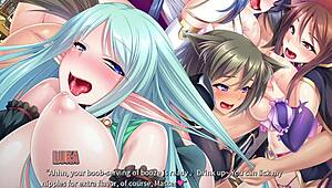 Harem Hunter Sex-Ray Vision Ep3: Fivesome In The Tavern