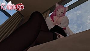 Teacher Rewards Good Student With Lewd Cat Girl Cosplay Action!