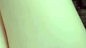 Twerking Big White Ass in Sissy Crossdresser Amateur Show