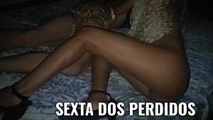 Amateur masturbation leads to orgasm with monster cock for neighbor's pleasure